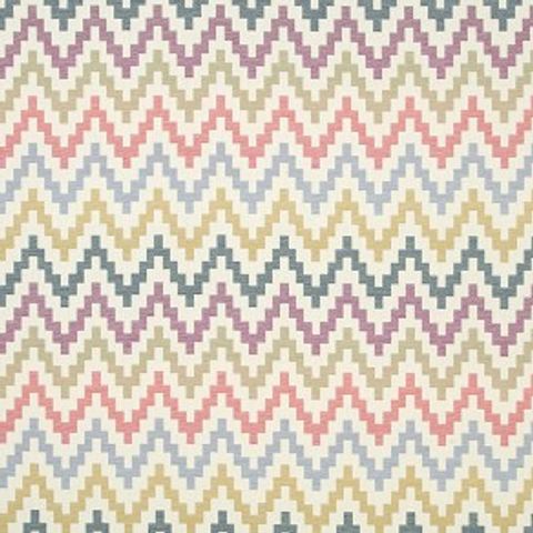 Klaudia Indigo / Cranberry Upholstery Fabric