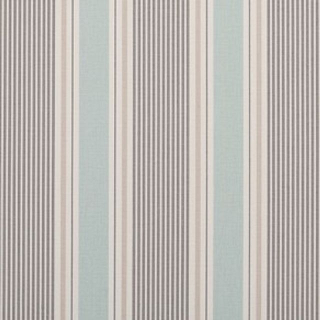 Studio G Maritime Prints Sail Stripe Mineral Upholstery Fabric