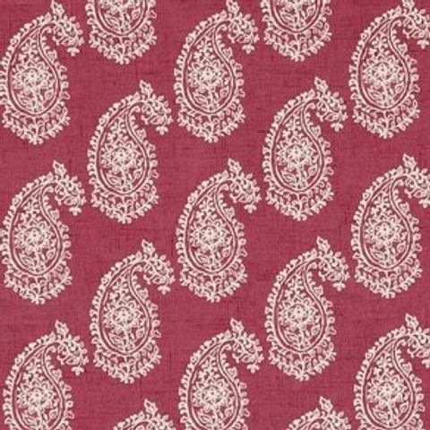 Harriet Raspberry Upholstery Fabric