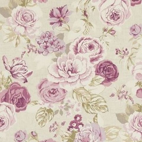 Genevieve Mulberry Upholstery Fabric