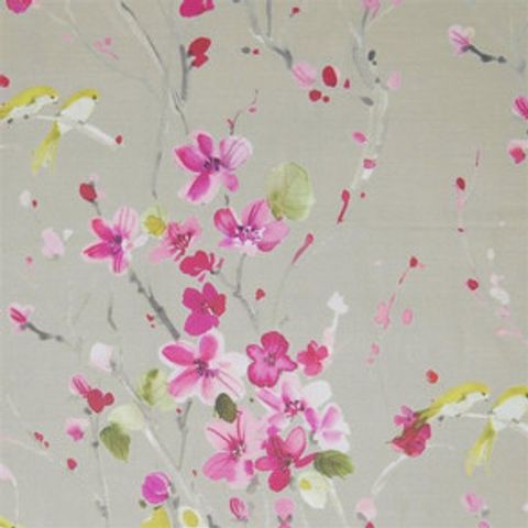 Armathwaite Blossom Sand Voile Fabric