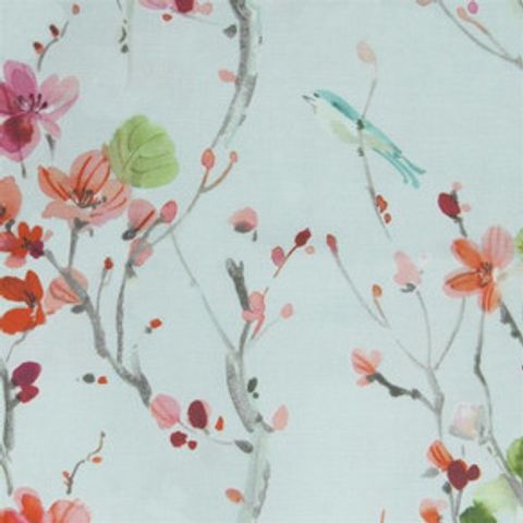 Armathwaite Coral Dove Voile Fabric