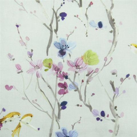 Voyage Decoration Diffusion Armathwaite Violet Duck Egg Cushion