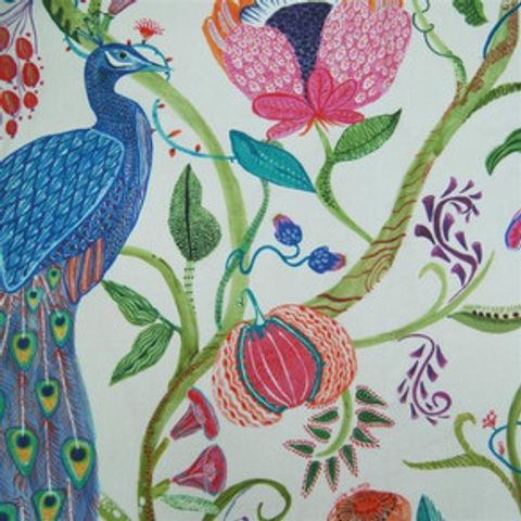 Voyage Decoration Myanmar Barabadur Summer Ecru Bed Runner