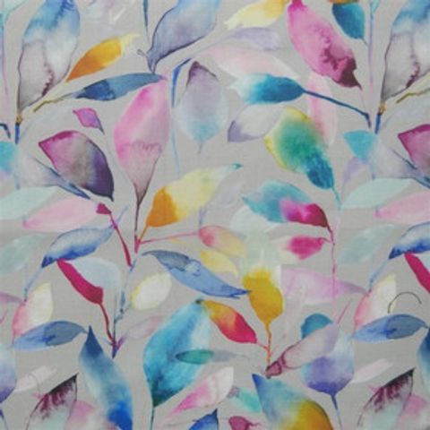 Brympton Lotus Stone Voile Fabric