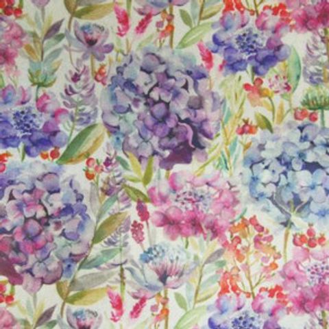 Hydrangea Linen Voile Fabric