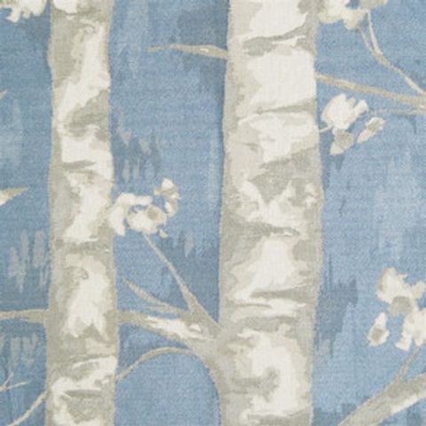 Windermere Bluebell Voile Fabric