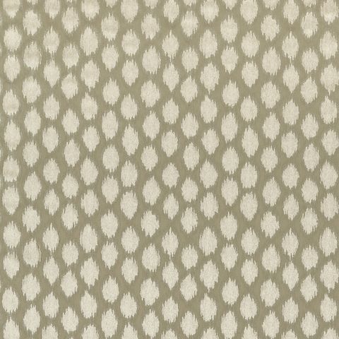 Ikat Spot Stone Voile Fabric