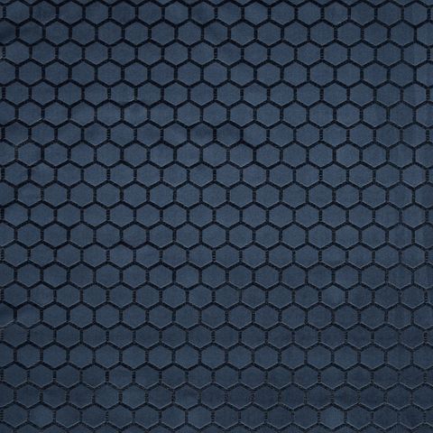 Hexa Midnight Upholstery Fabric