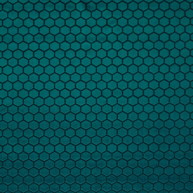 Studio G Illusion Hexa Peacock Upholstery Fabric