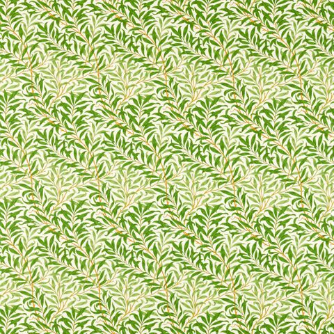 Willow Bough Leaf Green Upholstery Fabric