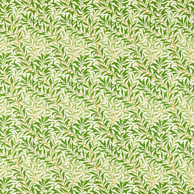 William Morris Cornubia Willow Bough Leaf Green