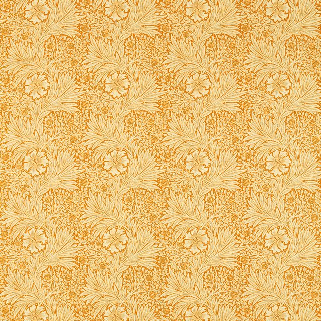 William Morris Cornubia Marigold Cream/Orange