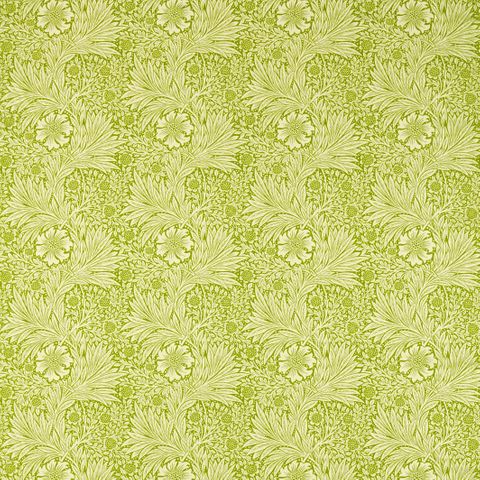 Marigold Cream/Sap Green Upholstery Fabric