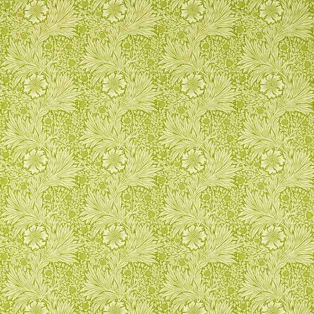 William Morris Cornubia Marigold Cream/Sap Green