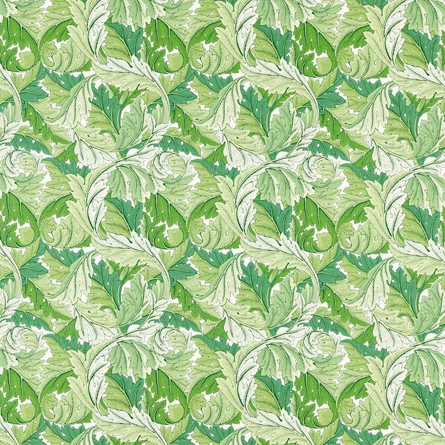 William Morris Simply Morris Acanthus Leaf Green