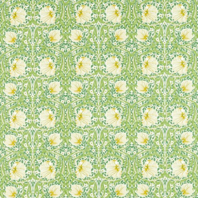 William Morris Simply Morris Pimpernel Weld/ Leaf Green