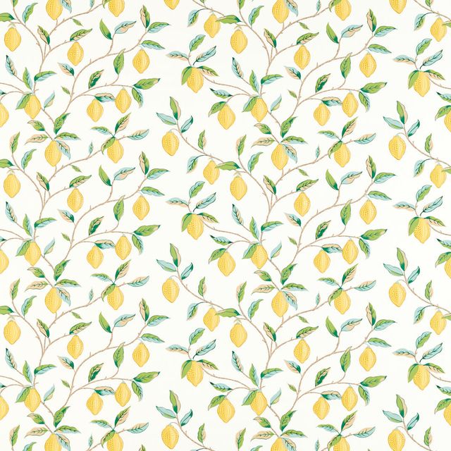 William Morris Simply Morris Lemon Tree Lemon/ Bayleaf