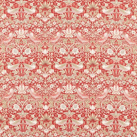 Strawberry Thief Indian Red