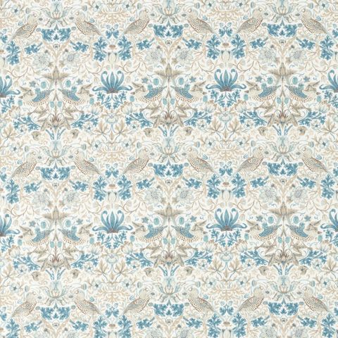 Strawberry Thief Slate/Vellum  New