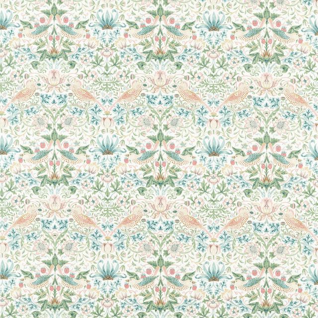 William Morris Simply Morris Strawberry Thief Cochineal/Willow