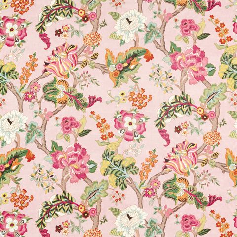 Fusang Tree Peach Blossom Upholstery Fabric