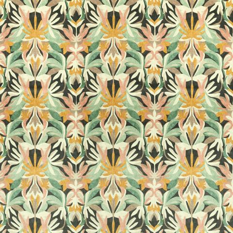 Melora Positano/Succulent/Amber Light Upholstery Fabric