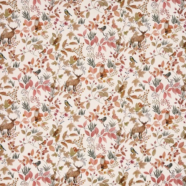 Hedgerow Woodrose Upholstery Fabric