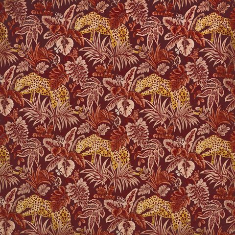 Leopard Spice Upholstery Fabric