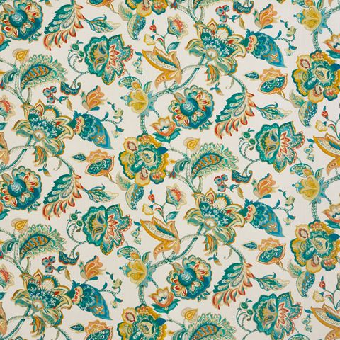 Kailani Tiger Lily Upholstery Fabric