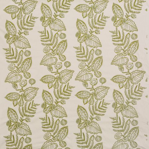 Summer Fruits Lichen Voile Fabric