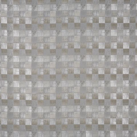 Ruben Pewter Voile Fabric