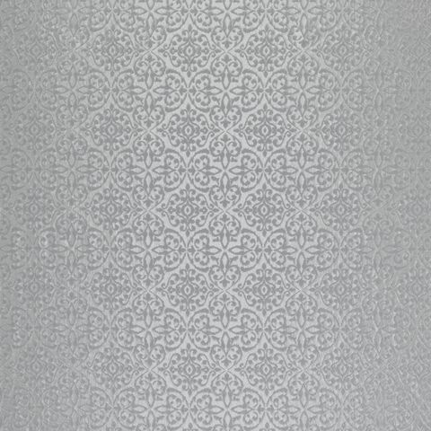 Woburn Silver Voile Fabric