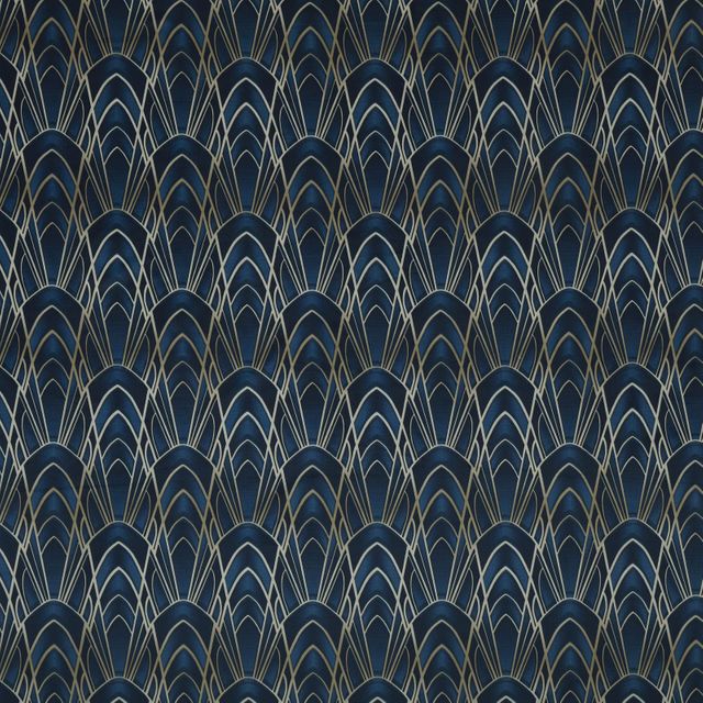 Ashley Wilde Visage Delaunay Sapphire Upholstery Fabric