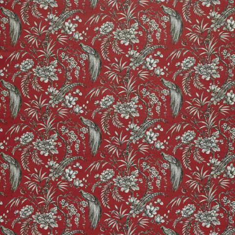 Botanist Crimson Upholstery Fabric