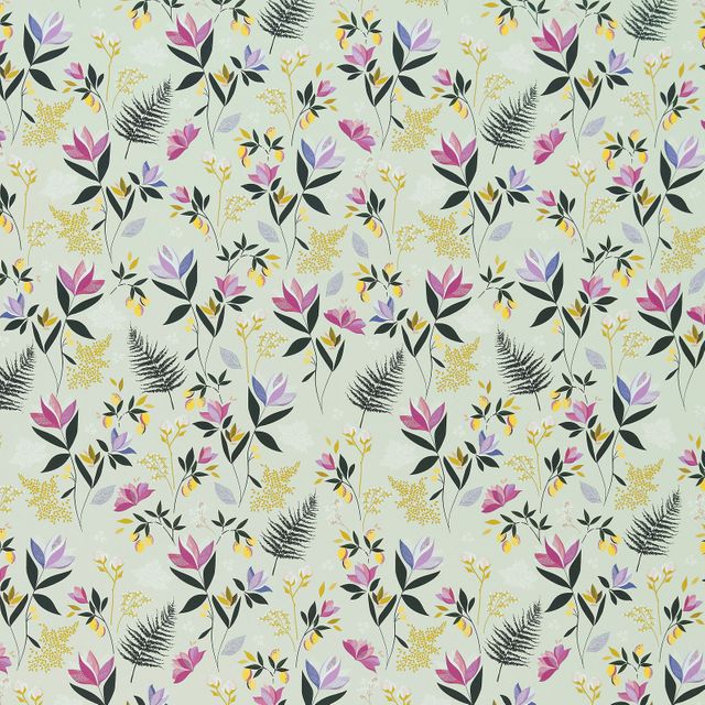 Sara Miller Sara Miller Volume 1 Orchard Floral Sateen Duck Egg