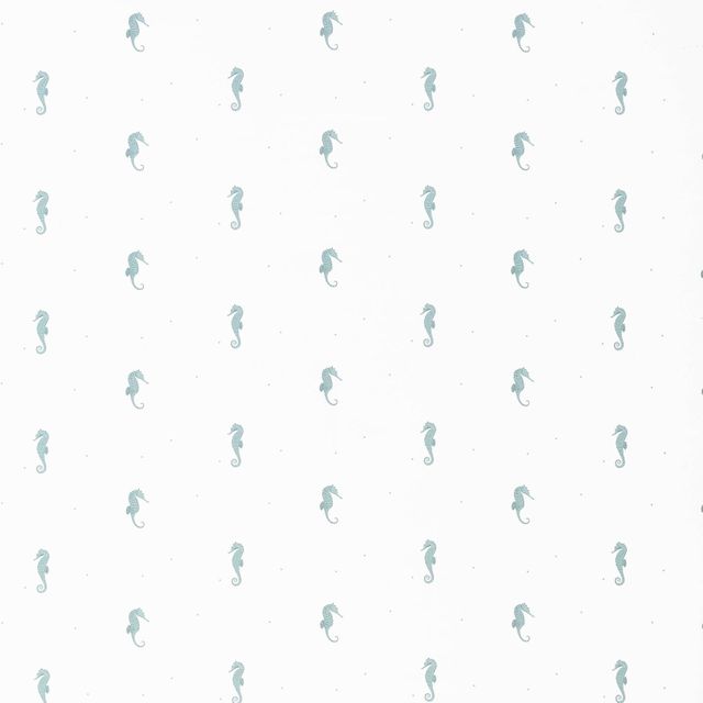 Sara Miller Sara Miller Volume 1 Seahorse Sateen Aqua