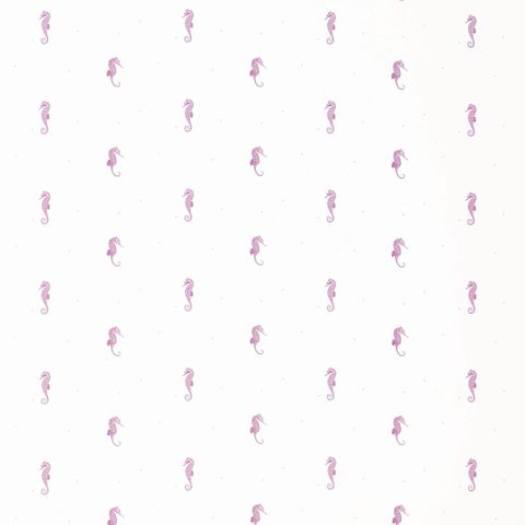 Seahorse Sateen Mauve Voile Fabric