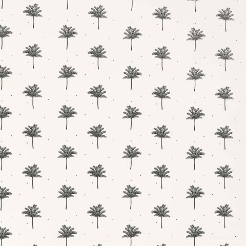 Tropical Palm Oyster Sateen Voile Fabric