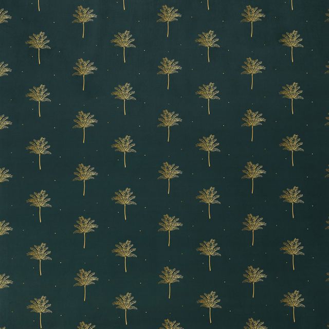 Sara Miller Sara Miller Volume 1 Tropical Palm Velvet Forest Green