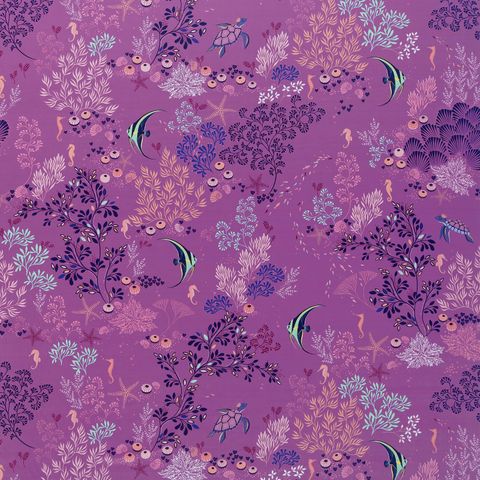 Underwater Velvet Mauve Upholstery Fabric