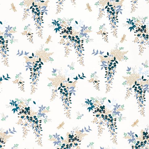 Wisteria Sateen White