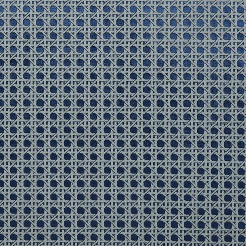 Enos Indigo Upholstery Fabric