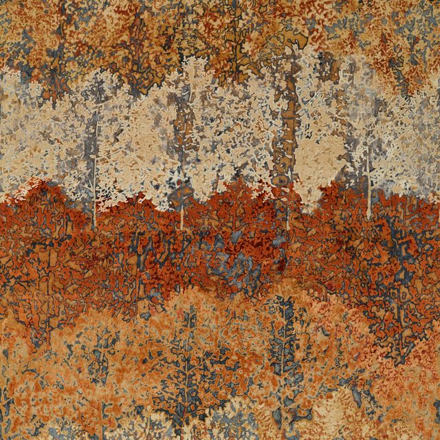 Zoffany Cotswolds Manor Belvoir Blue/Amber
