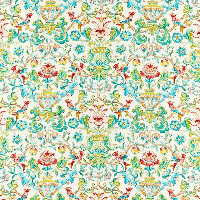 Zoffany Cotswolds Manor Pompadour Print Multi