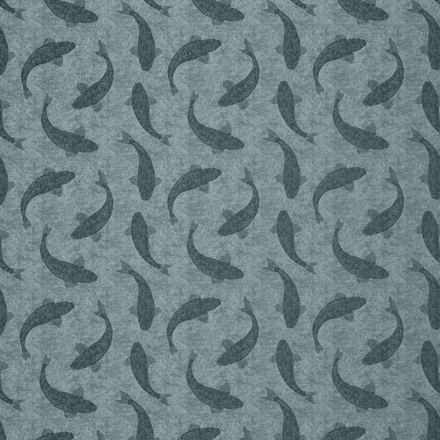 Kai Illusion Bekko Rockpool Upholstery Fabric