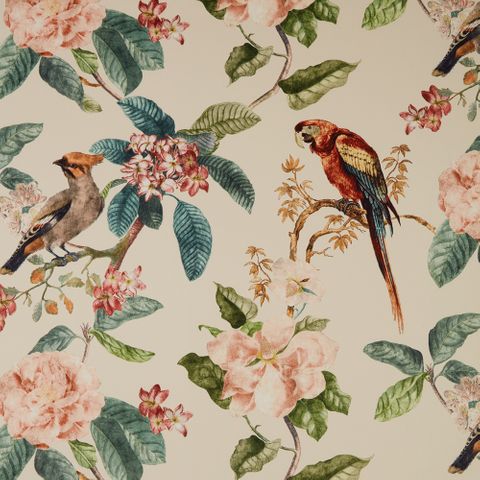 Enchanted Garden Chintz Upholstery Fabric