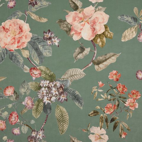 Botanical Garden Everglade Upholstery Fabric