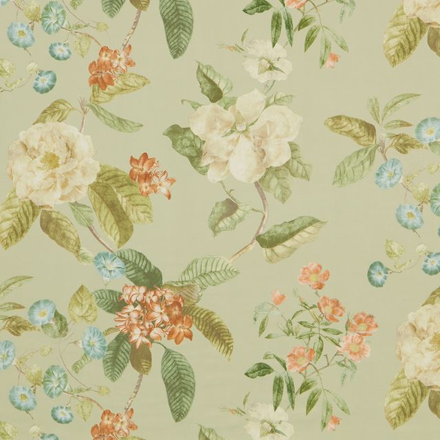 Botanical Garden Pistachio Upholstery Fabric