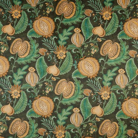 Cantaloupe Forest Upholstery Fabric